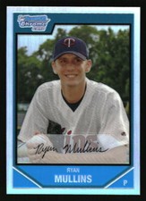2007 Bowman Chrome Prospects Refractors # BC109 Ryan Mullins     SN500