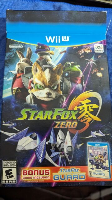 LOT Nintendo Wii U Star Fox Zero + Star Fox Guard Bundle 2 FACTORY SEALED  GAMES