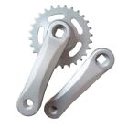 Easy to Use Children Kids Bicycle Crankset Square Hole 25T/28T Aluminum Alloy