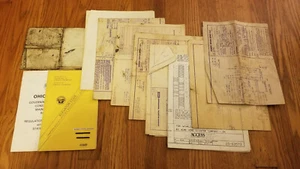 1980s Vintage Elevator Paper Schematics & Documents Columbus Cincinnati Ohio  - Bild 1 von 10