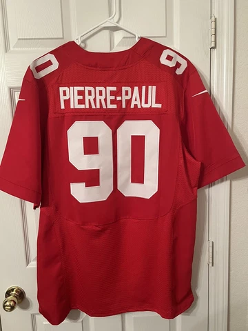Jason Pierre-Paul New York Giants RARE Red Nike On Field Jersey NY 90 Size 52 XL Cover