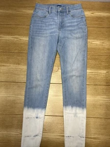 Pantalon Para Nina Old Navy Con Tiras Ajustables Ajustado Jean Azul Talla 16 - Picture 1 of 19