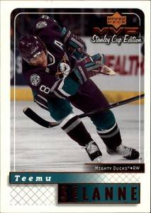 1999-00 Upper Deck MVP SC Edition Hockey #1 Teemu Selanne