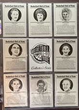 1986-99 Hall of Fame Metallic Basketball Near Set - 27 out of 31 Series