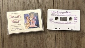 BEAUTY AND THE BEAST Soundtrack Cassette Tape Walt Disney 1991 60618-0 - Picture 1 of 6