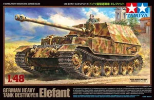TAMIYA 32589 - 1:48 German Heavy Tank Destroyer Elefant - Picture 1 of 3