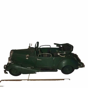 Vintage 1932 Chevy Coupe Metal tin convertible car NOT SURE IF CHEV 12" long - Picture 1 of 12