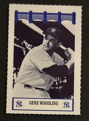 Tarjeta de Gene Woodling 1992 The Wiz/AT&T Yankees Of The 50’s #NNO EN MUY BUEN ESTADO Bent Corner O/C Foto 1 de 3