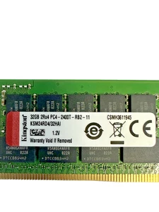 Kingston KSM24RD4/32HAI 32GB DDR4-2400 ECC Registered Server RAM (2Rx4, RDIMM) - Picture 1 of 2