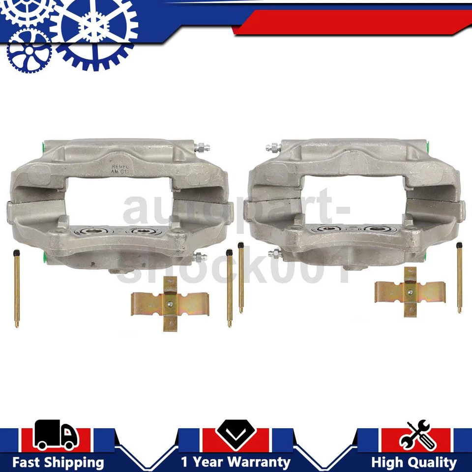 Par de pinças de freio traseiras compatíveis com 2008 2009 2010 2011 2012 2013 Dodge Challenger - Imagem 1 de 4