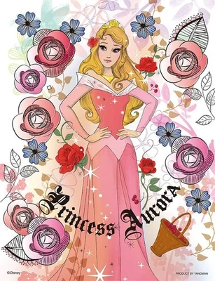 300 Piece Jigsaw Puzzle Petite 2 Light Sleeping Beauty Elegant Flower (16.5x21.5 - Image 1 of 2