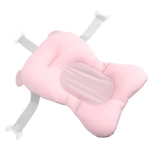 Baby Bath Cushion Pad 3 Punkte Unterstützung Floating Mat Slipless Mesh Sitz FOY - Picture 1 of 28