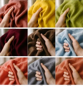 Linen Fabric by the Yard – Apparel, Upholstery, Curtains, Crafts & DIY Projects - Picture 1 of 28