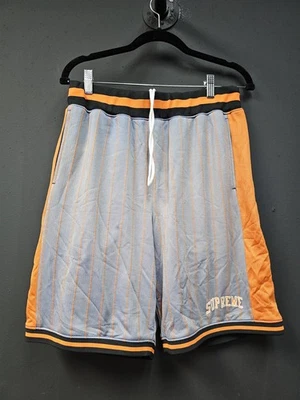 Pantalones Cortos de Baloncesto Supreme Crossover Rayas Medianos Knicks Colorway Foto 1 de 4