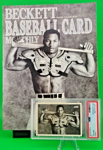 1990 Score Bo Jackson #697 PSA 8 + Beckett numero mensile #63 giugno 1990 - Foto 1 di 3
