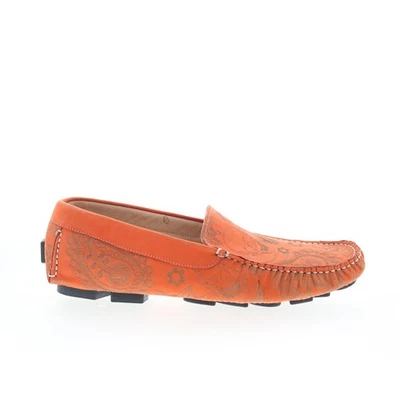 Robert Graham Champion RG5366S Mens Orange Loafers & Slip Ons Moccasin Shoes 9 - Image 1 of 4