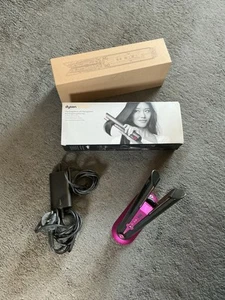 Dyson Corrale HS03 Hair Straightener - Used/Very Clean - Black Nickel Fuchsia. - Picture 1 of 24