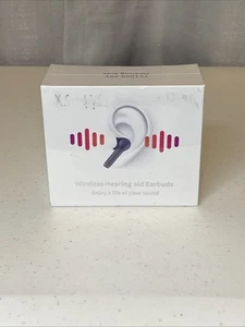 Wireless Hearing Aid Earbuds By ClearVox TC1600-09Y With 40 Hour Run Time - Picture 1 of 4