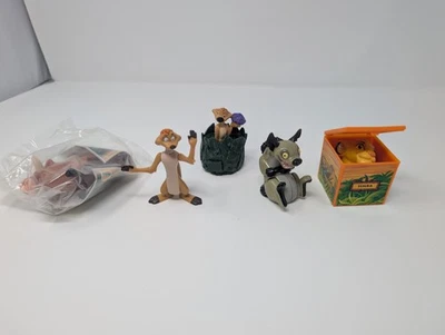 Lote de Juguetes de Colección Rey León Timón Pumba Hiena Simba Años 90 Burger King Figuras Se Foto 1 de 4