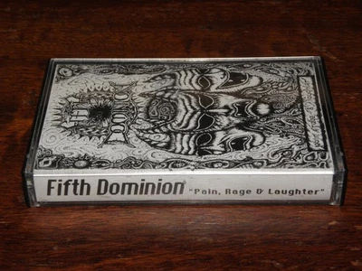 FIFTH DOMINION - PAIN, RAGE & LAUGHTER (CASSETTE DEMO 1993) ULTRA RARE! / CRE - Image 1 of 4