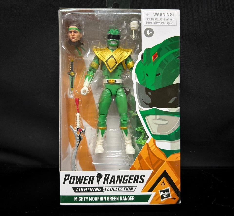 Power Rangers Lightning Collection Mighty Morphin Green Ranger Jason David Frank - Image 1 of 1