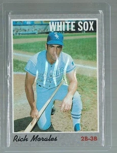 1970 topps White Sox RICK MORALES #91 VG Condition - Picture 1 of 1