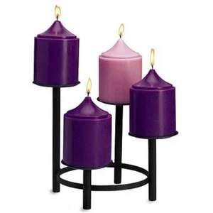 Velas de cera para pilares de Adviento de 6 - Imagen 1 de 1
