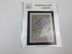 Rosewood Manor Morning Glory Sampler Cross Stitch Pattern - Picture 1 of 3