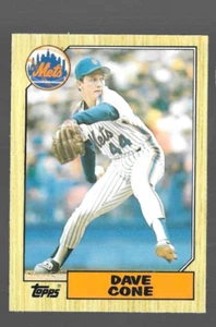 DAVID CONE RC 1987 TOPPS SCAMBIATO 24T - NEW YORK METS ROOKIE - Foto 1 di 2