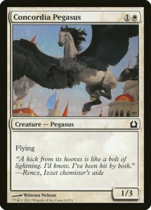 1x LÁMINA Concordia Pegasus Magic Magic English Casi Nuevo/Desjugar tarjeta C común - Imagen 1 de 1