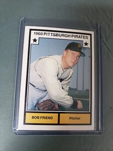 1987 TCMA Baseball's Greatest Teams 1960 Pittsburgh Pirates Bob Friend #8-1960 - Foto 1 di 2