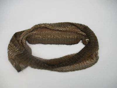 Colección 18 Mujer Bufanda Talla Única Bufanda Infinita Marrón Tostado Acrílico Informal Tejido Foto 1 de 4