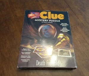 Vintage Parker Brothers CLUE Death Foretold RARE 500 Piece Mystery Puzzle 1994* - Picture 1 of 2