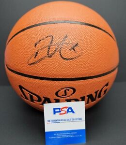 BLAKE GRIFFIN Signed CLIPPERS, NETS, PISTON Spalding Basketball. PSA/DNA 