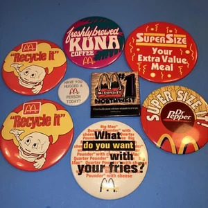 McDonald's Pin Lot Metal Pins Lot of 8 - Picture 1 of 3