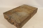 antik Schließfach Kassette Bank Sparbüchse Spardose "1274" um 1920 Art Deco