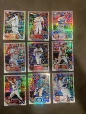 2023 Topps Chrome X-Fractor Xfractor Refractor ~ You Pick ~ Complete Your Set RC