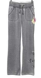 St. Somewhere Margaritaville Lounge Sweatpants Floral Gray Women's Sz S NEW - Picture 1 of 10