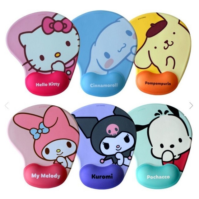 SANRIO CHARACTER HELLO KITTY DINOSAUR COSTUME DINO MOUSE PAD LOVELY IT