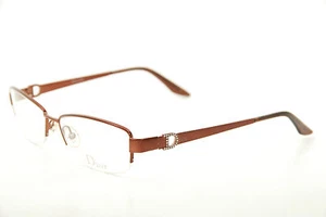 Rare Authentic Dior CD3685 LRH 54mm Bronze Frames Glasses Italy - Picture 1 of 12