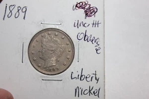 1889       UNC+++  LIBERTY HEAD NICKEL - Picture 1 of 2