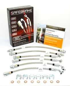 fits Landcruiser HDJ80R-HZJ80R No-ABS (4 Inch Lift) 1990-1992 - SAFEBRAKE - Picture 1 of 12