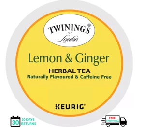 🆕☕ Té Keurig Twinings limón y jengibre K-cups   - Imagen 1 de 1
