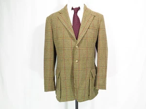 Polo Ralph Lauren Brown Heavyweight Gun Club Check Tweed Shooting Jacket, 40L - Picture 1 of 13
