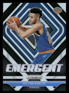 2018-19 Prizm Kevin Knox #9 Emergent SILVER RC Insert New York Knicks - Picture 1 of 2
