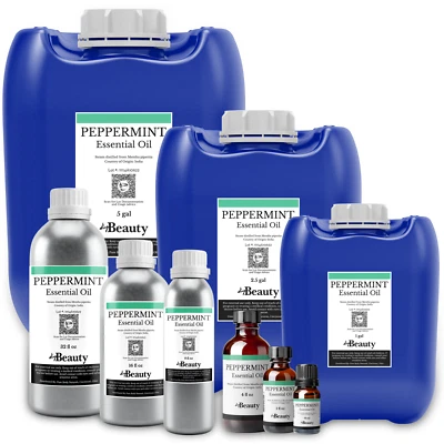 Aceite esencial de menta a granel - Tamaño grande al por mayor - 100 % puro y sin diluir Foto 1 de 4