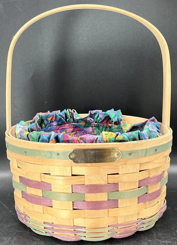 Mapletree Handwoven Basket Hershey’s 5th Edition Collector’s Series 2001 #9/1200 Cover