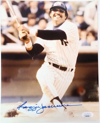 Reggie Jackson Autographed New York Yankees 8x10 Photo JSA COA - Image 1 of 3