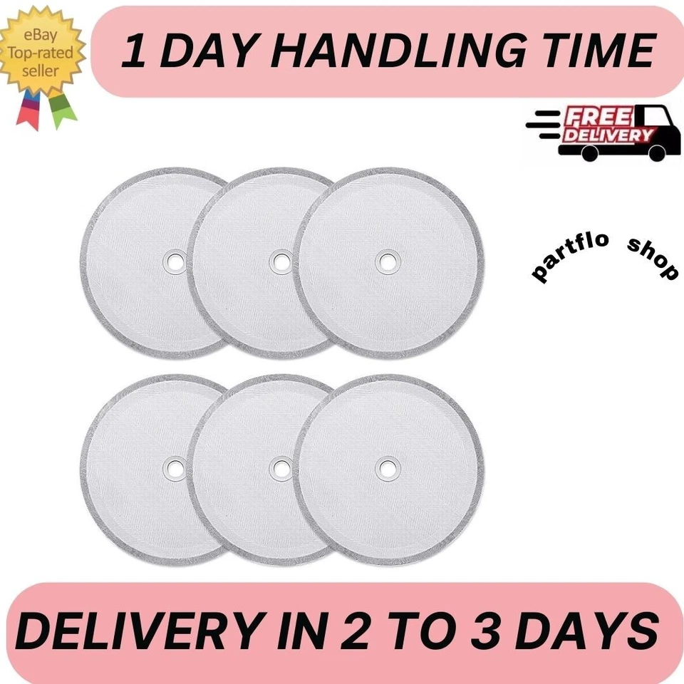 6 Piezas Prensa Francesa Repuesto Filtro Malla Pantalla Café Francés Foto 1 de 1