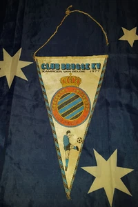 Club Brügge KV Champions 1977 Vintage Wimpel - Bild 1 von 3